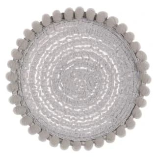 B&M Pom Pom Coasters - Grey 4pk 1 B&M Pom Pom Coasters - Grey 4pk