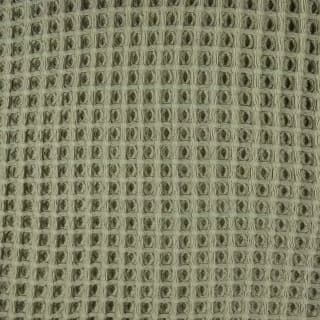 B&M Cotton Waffle Cushion - Green 2 B&M Cotton Waffle Cushion - Green - Image 2