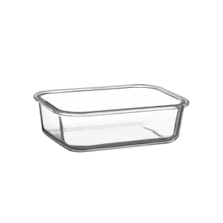 B&M Green Glass Food Container - Small 2 B&M Green Glass Food Container - Small - Image 2