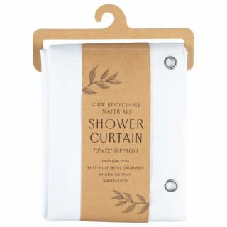 B&M Recyclable Shower Curtain 1 B&M Recyclable Shower Curtain