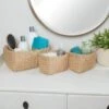 Samos Set Of 3 Storage Rope Baskets 3pk - Natural