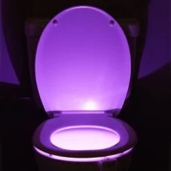 B&M Multicoloured Toilet Night Light -Cheap Home Style Store 383097 toilet night light 6