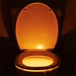 B&M Multicoloured Toilet Night Light -Cheap Home Style Store 383097 toilet night light 7