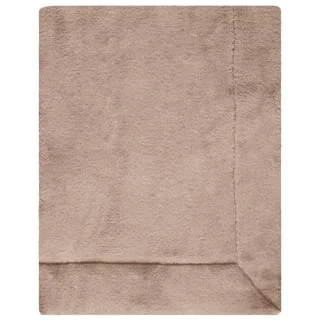 Heritage Collection Aspen Faux Fur Throw - Mink 2 Heritage Collection Aspen Faux Fur Throw - Mink - Image 2