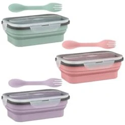B&M Collapsible Lunch Box - Sage 11 B&M Collapsible Lunch Box - Sage -Cheap Home Style Store 383522 collapsible lunch box 4