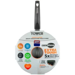 Tower Cerastone Multi-Pan 28cm 7 Tower Cerastone Multi-Pan 28cm -Cheap Home Style Store 383608 28cm cerastone multi pan