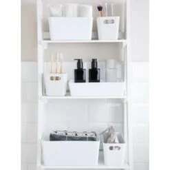 Soho Storage Tub 10 X 10 X 10cm - White 5 Soho Storage Tub 10 X 10 X 10cm - White -Cheap Home Style Store 384323 384402 384407 384416 soho box white group1