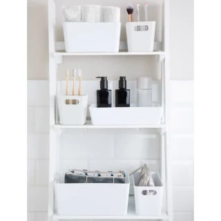 Soho Storage Tub 10 X 10 X 10cm - White 3 Soho Storage Tub 10 X 10 X 10cm - White - Image 3