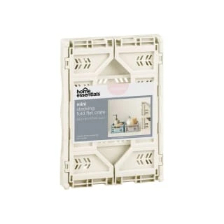 Mini Stacking Fold Flat Crate 22.2 X 15 X 8.7cm - Cream 3 Mini Stacking Fold Flat Crate 22.2 X 15 X 8.7cm - Cream - Image 3