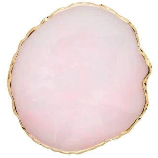 B&M Agate Style Tray - Pink 1 B&M Agate Style Tray - Pink