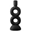 B&M Dinner Candle Holder - Black