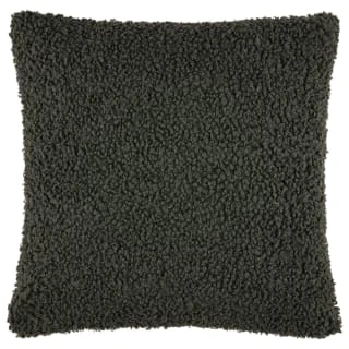B&M Roma Boucle Cushion Cover - Dark Green 1 B&M Roma Boucle Cushion Cover - Dark Green