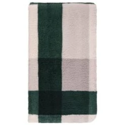 B&M Highland Green Check Sherpa Doublesided Throw 6 B&M Highland Green Check Sherpa Doublesided Throw -Cheap Home Style Store 388770 highland green check sherpa throw 2