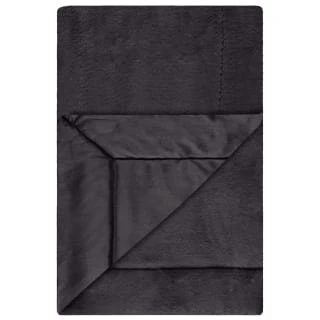 B&M Aspen Throw - Black 2 B&M Aspen Throw - Black - Image 2