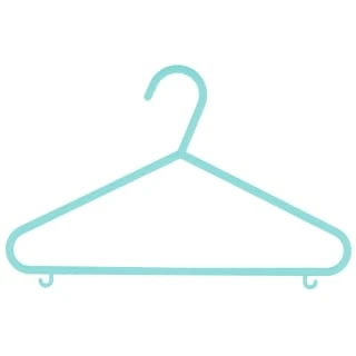 B&M Children's Hangers 10pk - Pastel 3 B&M Children's Hangers 10pk - Pastel - Image 3