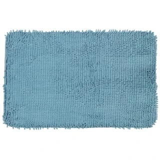 B&M Noodle Bath Mat Set - Blue 2 B&M Noodle Bath Mat Set - Blue - Image 2