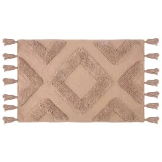 B&M Diamond Flatweave Bath Mat - Mink 1 B&M Diamond Flatweave Bath Mat - Mink