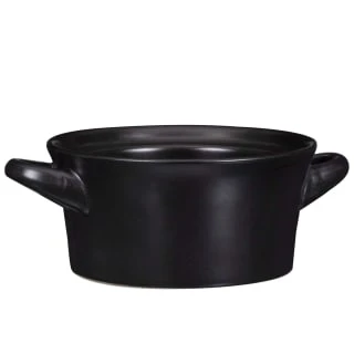 B&M Casserole Dish With Lid - Matte Black 2 B&M Casserole Dish With Lid - Matte Black - Image 2