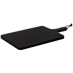 B&M Urban Paradise Black Pine Wood Serve Board -Cheap Home Style Store 390146 black pine wood serve board with serving handle