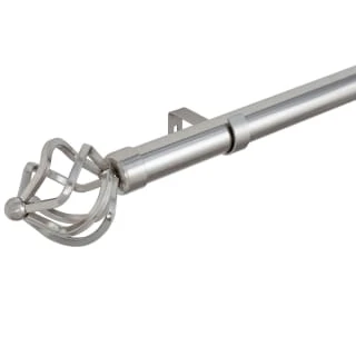 B&M Steel Mace Cage Curtain Pole 70 - 120cm 1 B&M Steel Mace Cage Curtain Pole 70 - 120cm