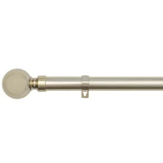 B&M Shiny Gold Orb Curtain Pole 120 - 220cm 2 B&M Shiny Gold Orb Curtain Pole 120 - 220cm - Image 2