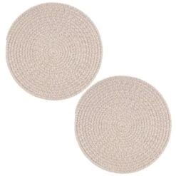 B&M Cotton Woven Placemats 2pk 5 B&M Cotton Woven Placemats 2pk -Cheap Home Style Store 390337 2pk cotton woven placemats natural 2