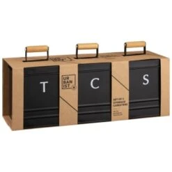 B&M Kitchen Storage Canisters 3pk