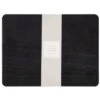 B&M Black Wooden Placemats 2pk