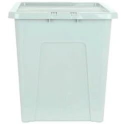 B&M Storage Box With Lid 80L - Sage 8 B&M Storage Box With Lid 80L - Sage -Cheap Home Style Store 391384 sage 80l storage box and lid 2
