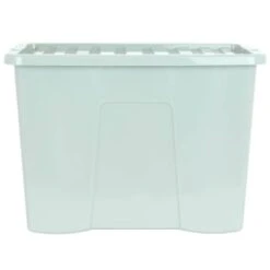 B&M Storage Box With Lid 80L - Sage 7 B&M Storage Box With Lid 80L - Sage -Cheap Home Style Store 391384 sage 80l storage box and lid
