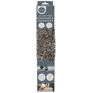 Simply Everyday Microfibre Washable Doormat 40 X 60cm 2 Simply Everyday Microfibre Washable Doormat 40 X 60cm - Image 2