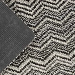 B&M Buddy Chevron Mono Doormat -Cheap Home Style Store 392186 buddy chevron mat mono 3