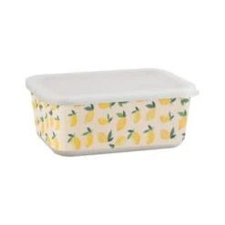 B&M Rectangular Tubs 2pk - Lemons -Cheap Home Style Store 392929 2pk reuse and repurpose rectangle tubs lemon 7
