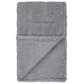 Home Essentials Teddy TV Blanket - Charcoal 2 Home Essentials Teddy TV Blanket - Charcoal - Image 2