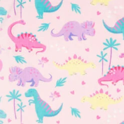 B&M Children's Beach Towel - Dinosaur -Cheap Home Style Store 393914 childrens beach towel pink dinosaur 3