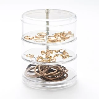 B&M 3 Tier Cosmetic & Jewellery Organiser 2 B&M 3 Tier Cosmetic & Jewellery Organiser - Image 2