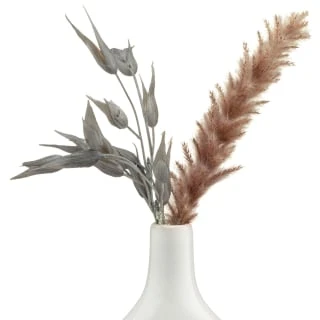 B&M Dried Flowers In Donut Vase 2 B&M Dried Flowers In Donut Vase - Image 2