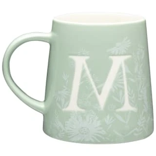 B&M Floral Alphabet Mug (Assorted) 3 B&M Floral Alphabet Mug (Assorted) - Image 3