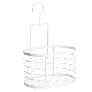 B&M Hanging Bathroom Caddy - White 2 B&M Hanging Bathroom Caddy - White - Image 2