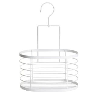 B&M Hanging Bathroom Caddy - White 1 B&M Hanging Bathroom Caddy - White