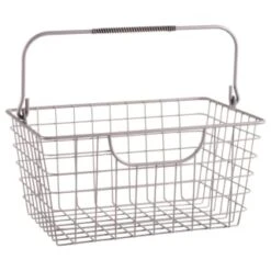 B&M Basket With Handles - Taupe