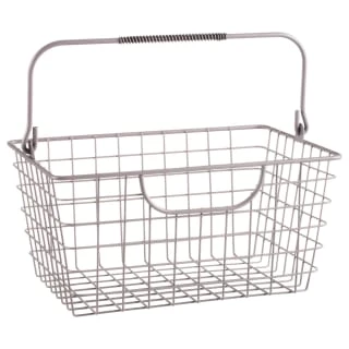B&M Basket With Handles - Taupe 1 B&M Basket With Handles - Taupe