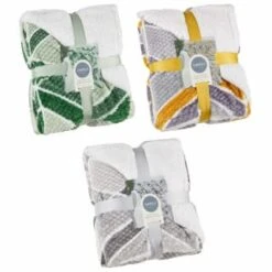 B&M Simply Geo Waffle Throw - Ochre 9 B&M Simply Geo Waffle Throw - Ochre -Cheap Home Style Store 394916 394917 394920 simply geo waffle throw group