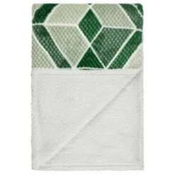B&M Simply Geo Waffle Throw - Green 7 B&M Simply Geo Waffle Throw - Green -Cheap Home Style Store 394920 simply geo waffle throw green 3