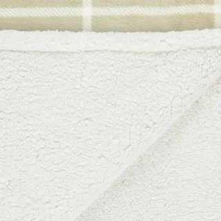 Winston Sage Check Sherpa Throw 4 Winston Sage Check Sherpa Throw - Image 4