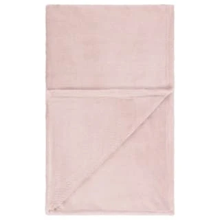 Large Blush Fleece Throw 2 Large Blush Fleece Throw - Image 2