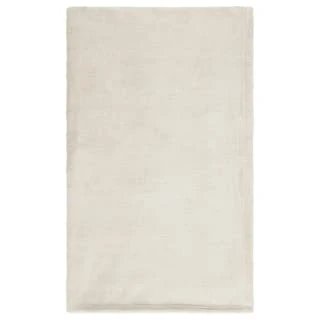 Large Cream Fleece Throw 3 Large Cream Fleece Throw - Image 3