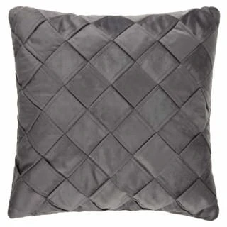 Basket Weave Charcoal Cushion 1 Basket Weave Charcoal Cushion