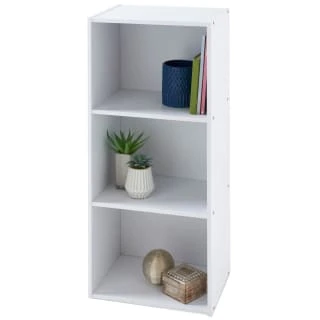 B&M Essentials 3 Tier Shelf - White 1 B&M Essentials 3 Tier Shelf - White