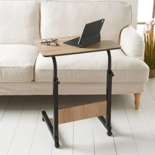 B&M Michigan Adjustable Laptop Table With Wheels 1 B&M Michigan Adjustable Laptop Table With Wheels
